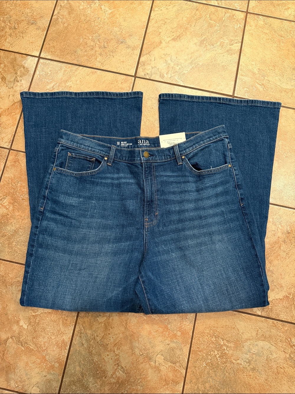 NWT a.n.a Women’s Dark Blue Flare Jeans
